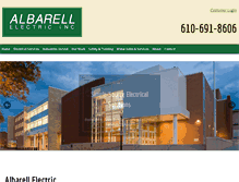 Tablet Screenshot of albarell.com